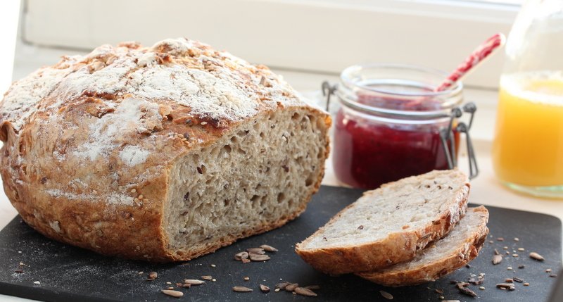 Eltefritt frokostfrøbrød