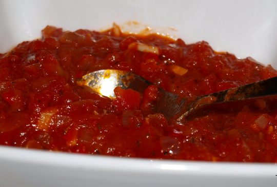 Image: Tomatsaus til tapasbordet