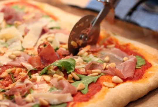 Image: Pizza Parma (nesten) à la Vardøen