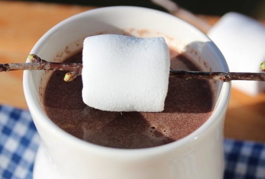 Image: Varm sjokolade med marshmallows