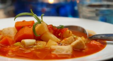 Image: Kyllingsuppe med rotgrønnsaker og chili