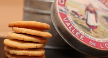 Image: Parmesan- og timiankjeks