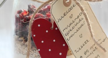 Image: Julecookies på glass – med valnøtter, sjokolade og tranebær