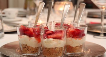 Image: Ostekake på glass