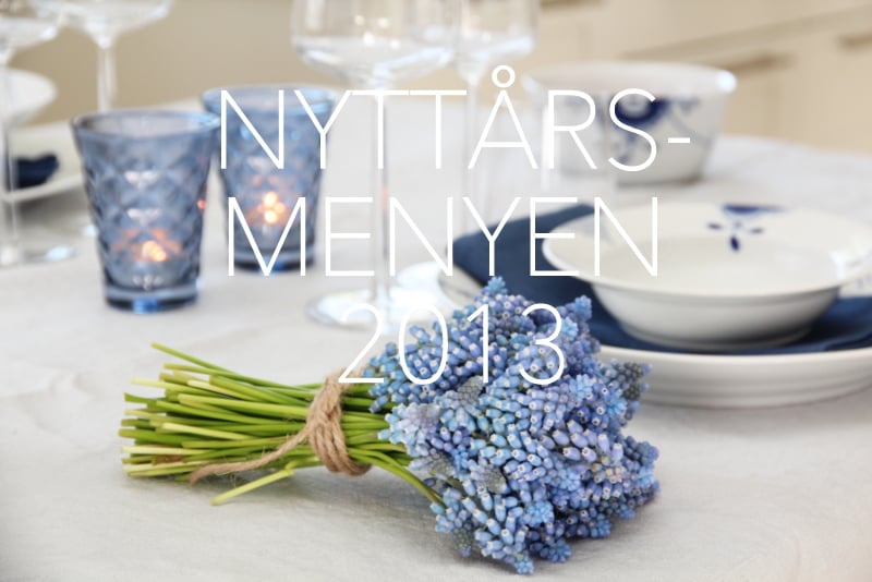 Nyttårsmenyen 2013