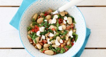 Image: LUN BØNNESALAT MED CHILI OG FETA