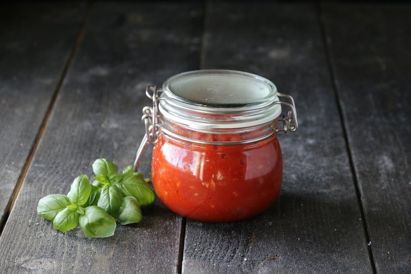 pasta med tomatsaus