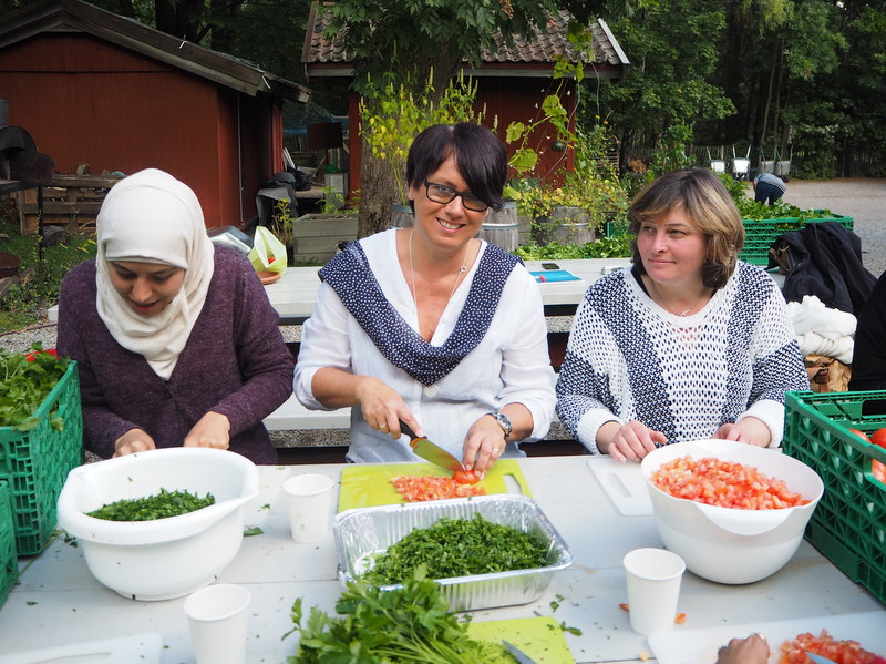 Trines matbloggs insamling