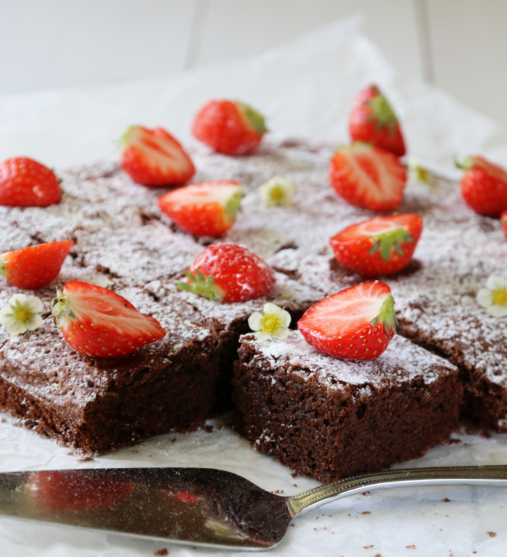 brownie sjokoladekake