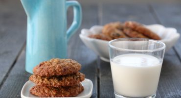 Image: MYKE HAVRECOOKIES MED VALNØTTER OG TRANEBÆR