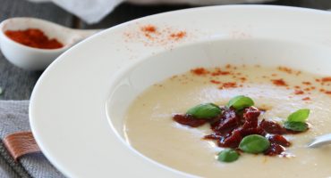 Image: SELLERIROTSUPPE MED CHORIZO