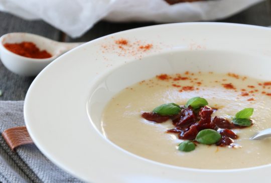 Image: SELLERIROTSUPPE MED CHORIZO