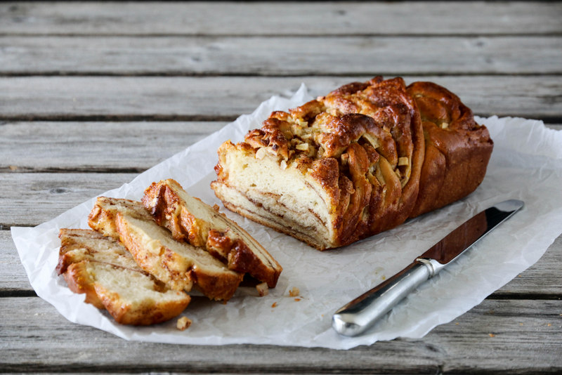 Babka med eple og kanel