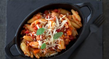 Image: PASTA MED SALSICCIA OG TOMAT