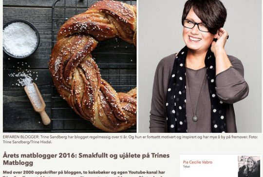 Image: Finalist til Årets Matblogger 2016