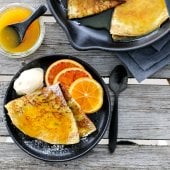 Image: PANNEKAKER MED APPELSINSAUS – CRÊPE SUZETTE