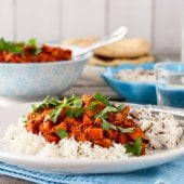 Image: VEGETAR TIKKA MASALA MED RAITA