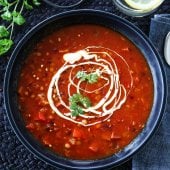 Image: SPICY LINSESUPPE MED CHORIZO OG PAPRIKA