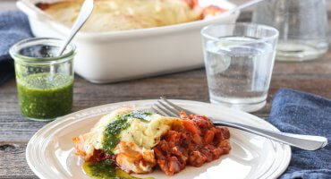 Image: FARMERS PIE MED URTEOLJE