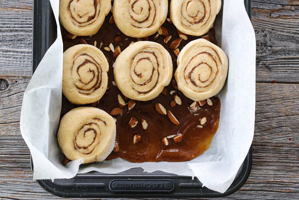 Kanelboller med karamell - sticky buns