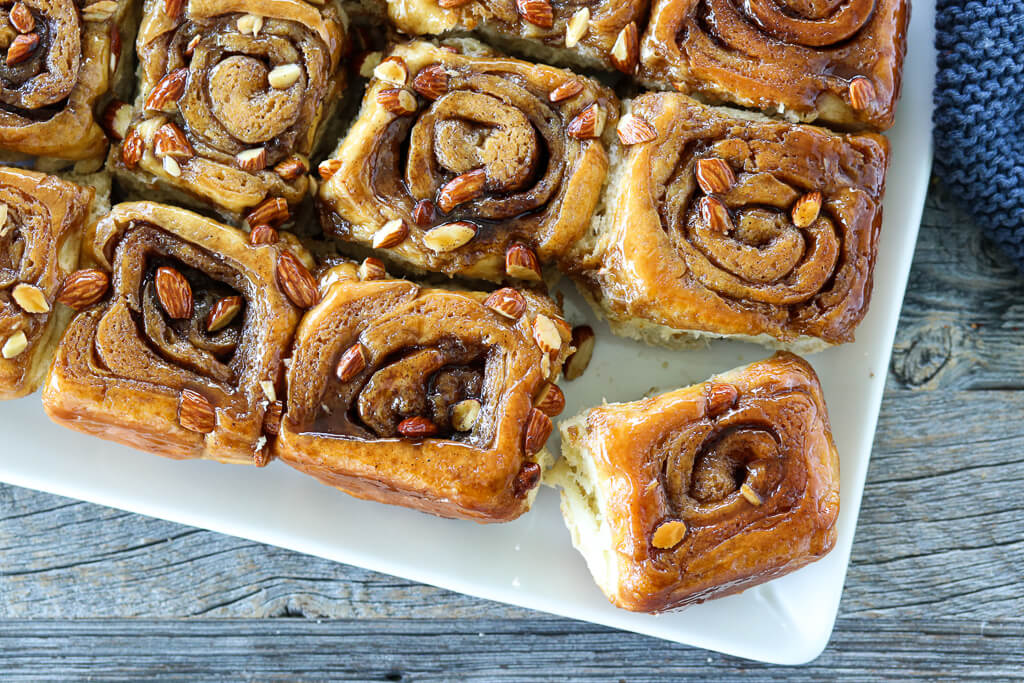 Kanelboller med karamell - sticky buns