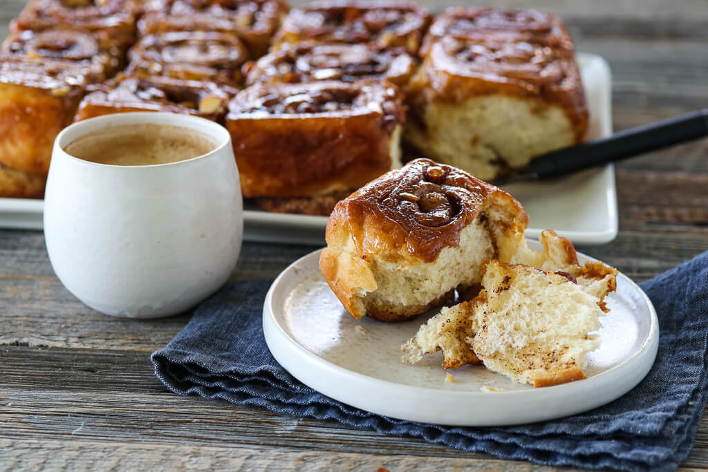 Kanelboller med karamell - sticky buns