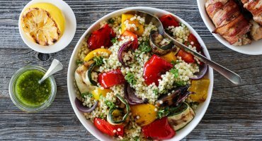 Image: COUSCOUS MED GRILLEDE GRØNNSAKER