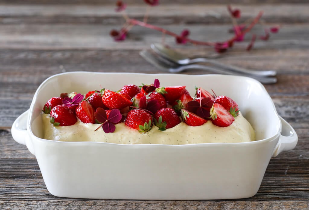 Tiramisu med jordbær