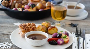 Image: KRYDRET RIBBESAUS MED EPLE