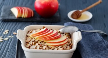 Image: BAKT HAVREGRØT MED EPLE