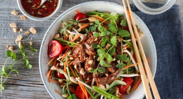 Image: FARGERIK SALAT MED ANDECONFIT