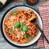 Image: SPAGETTI MED TOMATSAUS