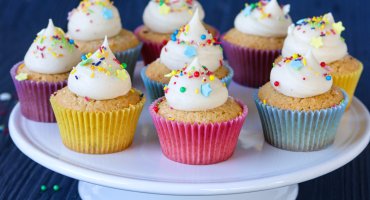 Image: CUPCAKES MED OSTEKREM