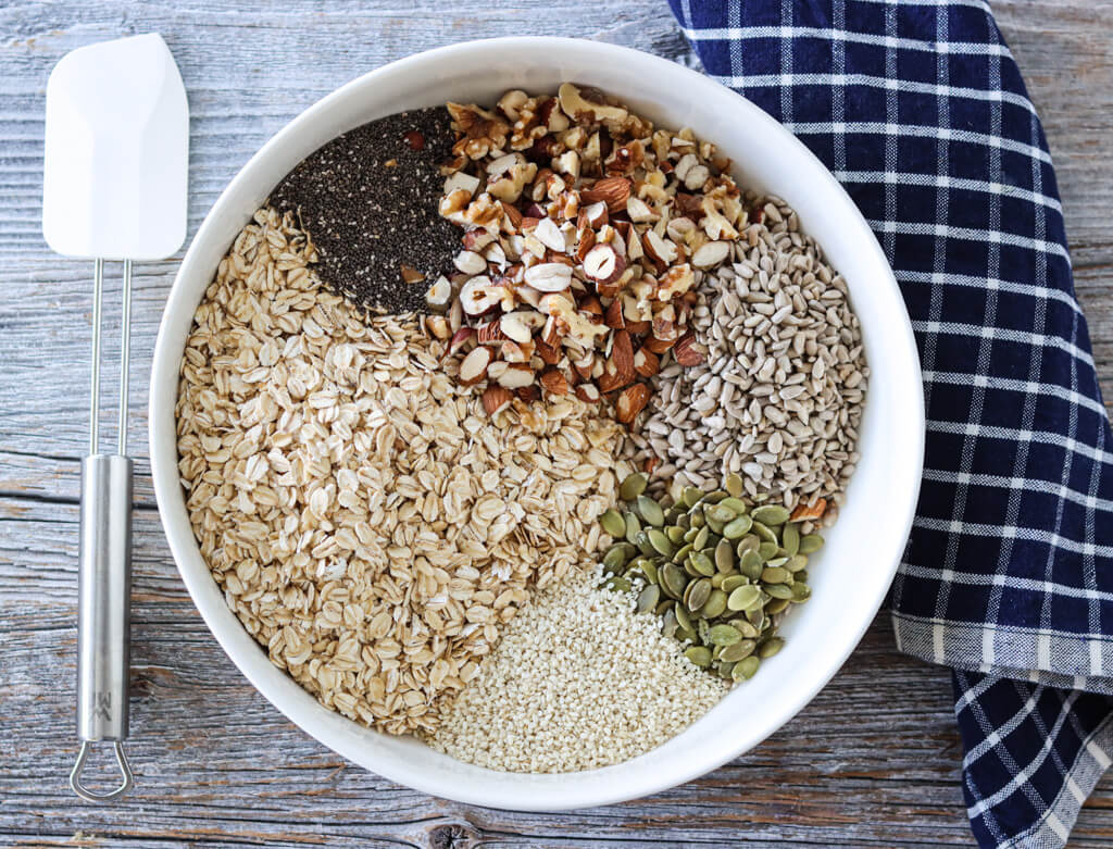 Granola med blåbæryoghurt