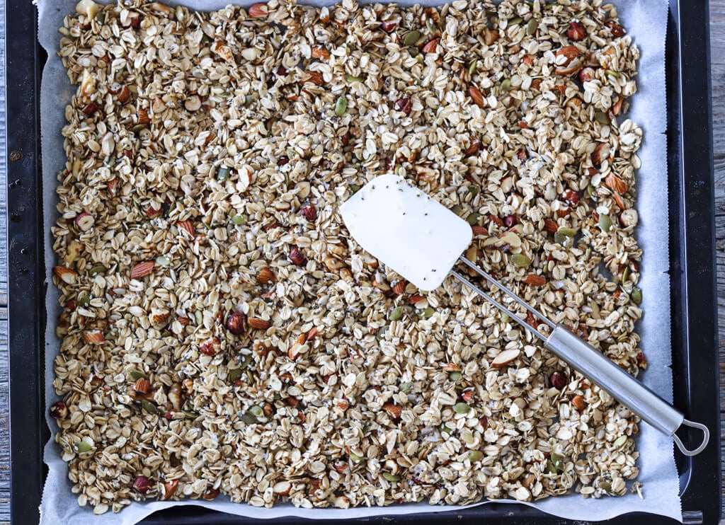 Granola med blåbæryoghurt