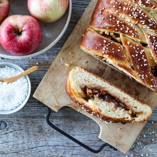 Image: HVETESTANG MED EPLE OG KANEL