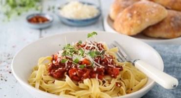 Image: KJAPP PASTA BOLOGNESE
