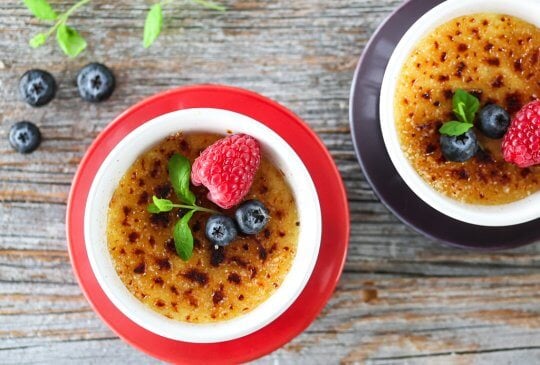 Image: CRÉME BRÛLÉE MED APPELSIN OG COINTREAU