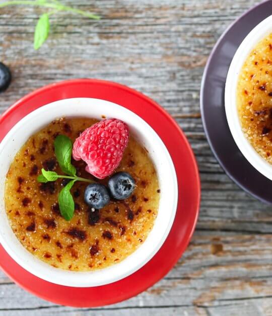 Image: CRÉME BRÛLÉE MED APPELSIN OG COINTREAU