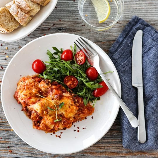 Image: ONE POT-LASAGNE MED KJØTTSAUS OG RICOTTA