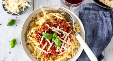 Image: TAGLIATELLE MED KJØTTRAGU