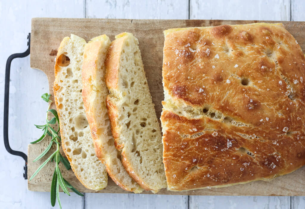Schiacciata - brød fra Toscana