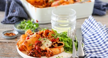 Image: PASTA AL FORNO – FARGERIK ITALIENSK PASTAGRATENG