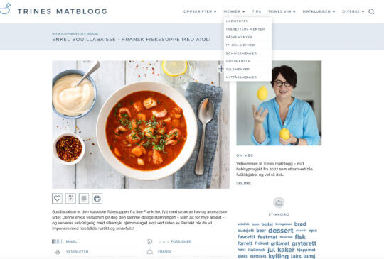 Image: NYTT PÅ TRINES MATBLOGG