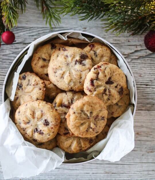 Image: SJOKOLADE- OG TRANEBÆRKJEKS