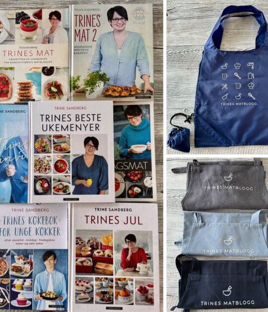 Image: SALG AV SIGNERTE KOKEBØKER OG KJØKKENTEKSTILER