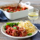 Image: ITALIENSKE KJØTTBOLLER I TOMATSAUS