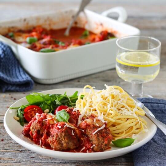 Image: ITALIENSKE KJØTTBOLLER I TOMATSAUS