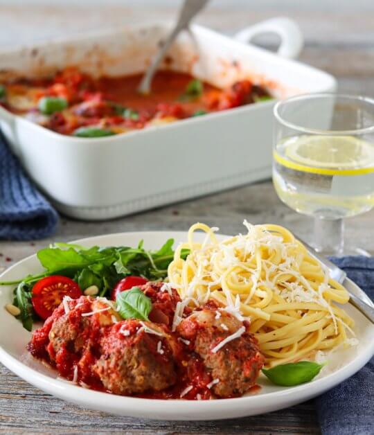 Image: ITALIENSKE KJØTTBOLLER I TOMATSAUS