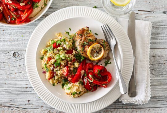 Image: SITRONKYLLING MED BULGURSALAT